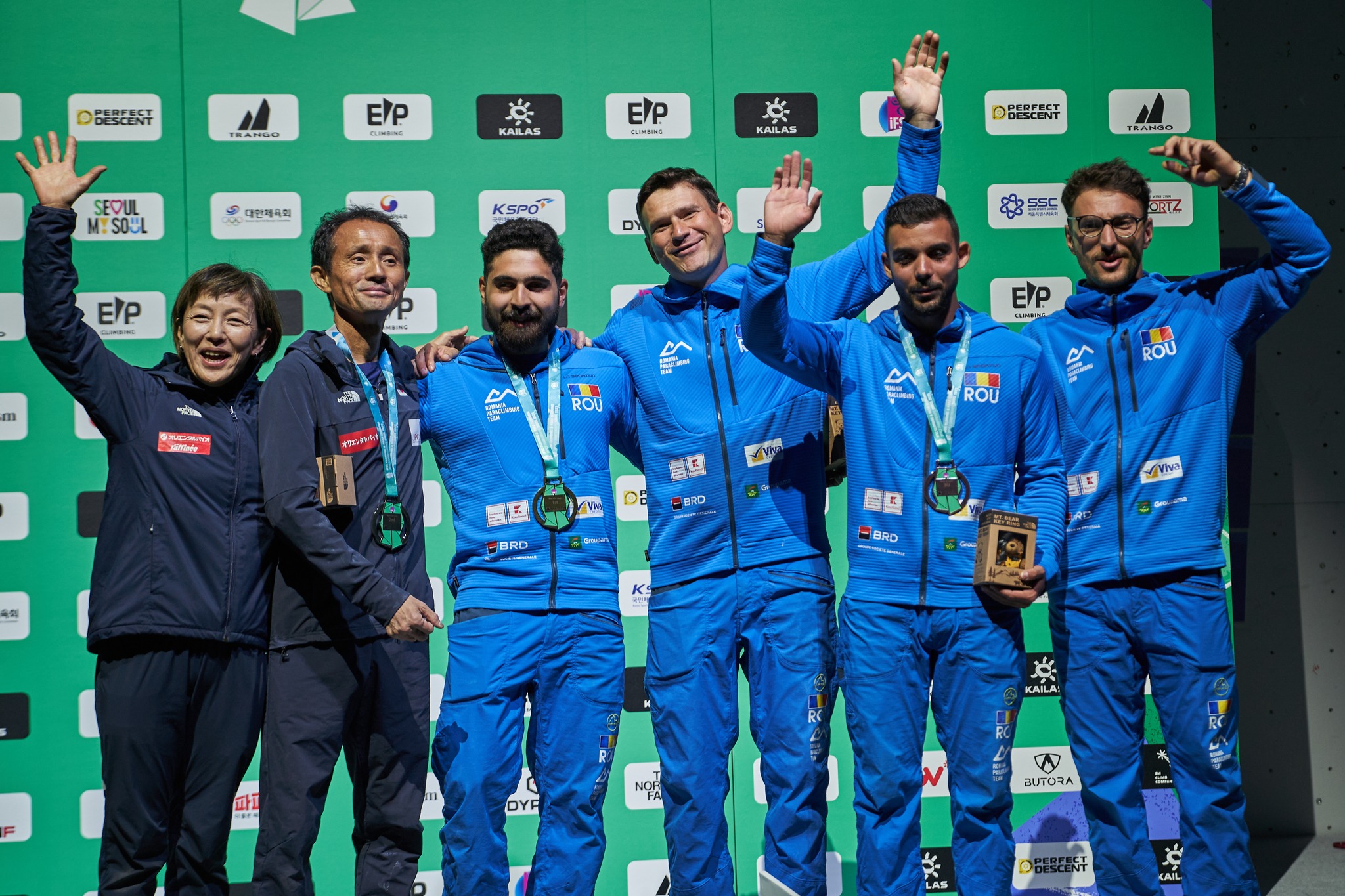 Echipa României la Campionatele Mondiale de Paraescaladă Seul 2025