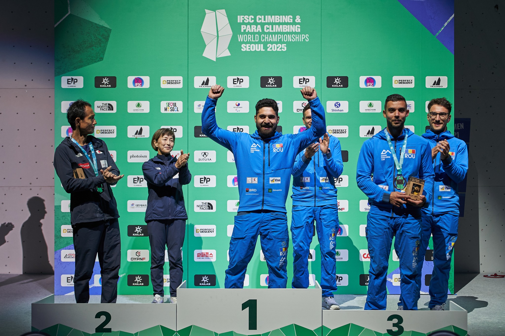Echipa României la Campionatele Mondiale de Paraescaladă Seul 2025