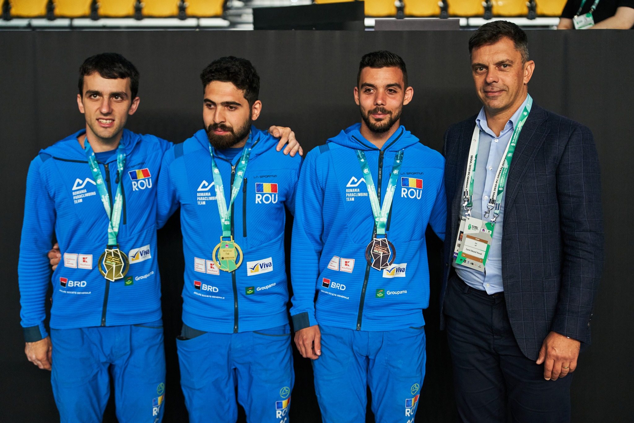 Echipa României la Campionatele Mondiale de Paraescaladă Seul 2025